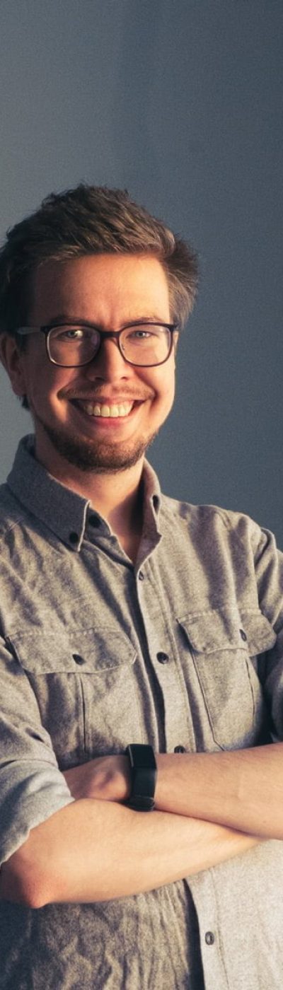Digitaalisen ja graafisen viestinnän suunnittelija Kai Filppula